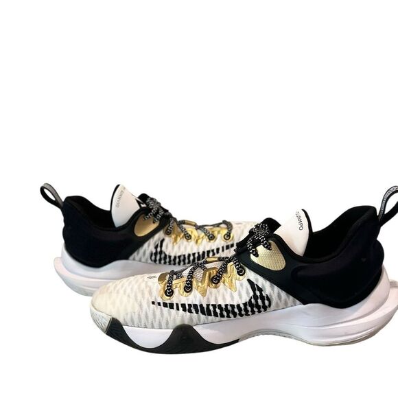 Nike Giannis Immortality Championship White Black Metallic Gold Men’s Size 10 main image 13